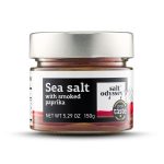 Θαλασσινό αλάτι καπνιστο σε βάζο 150g