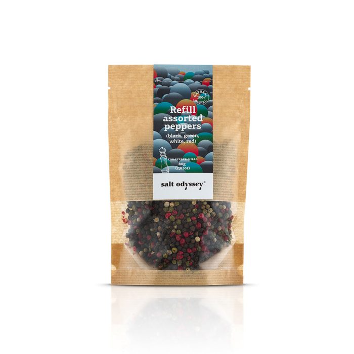 4 Πιπέρια Refill Doypack 80g