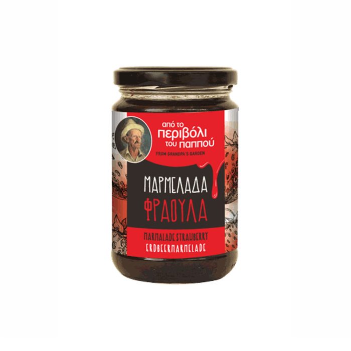 Μαρμελάδα Φράουλα 360g Το περιβόλι του παππού