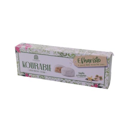 Κουραμπιές Βανίλια Φυστίκι κελυφωτό EFHARISTO 95g
