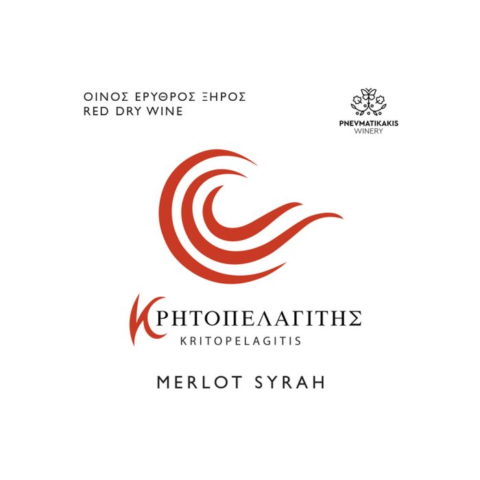 Κρητοπελαγίτης (Merlot) Ερυθρός Ξηρός 750ml