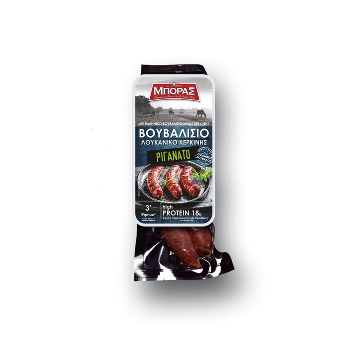 Λουκάνικο Βουβαλίσιο Ελληνικό Ριγανάτο 250g